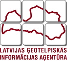 Latvijas Ģeotelpiskās informācijas aģentūra logo