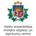 Valsts aizsardzības militāro objektu un iepirkumu centrs logo