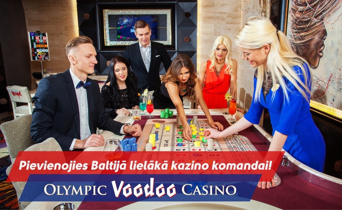 Olympic Casino Latvia, SIA Dīleri/es ar pieredzi Voodoo Rīgā