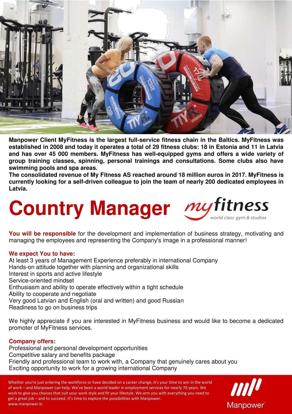 MANPOWER Country Manager