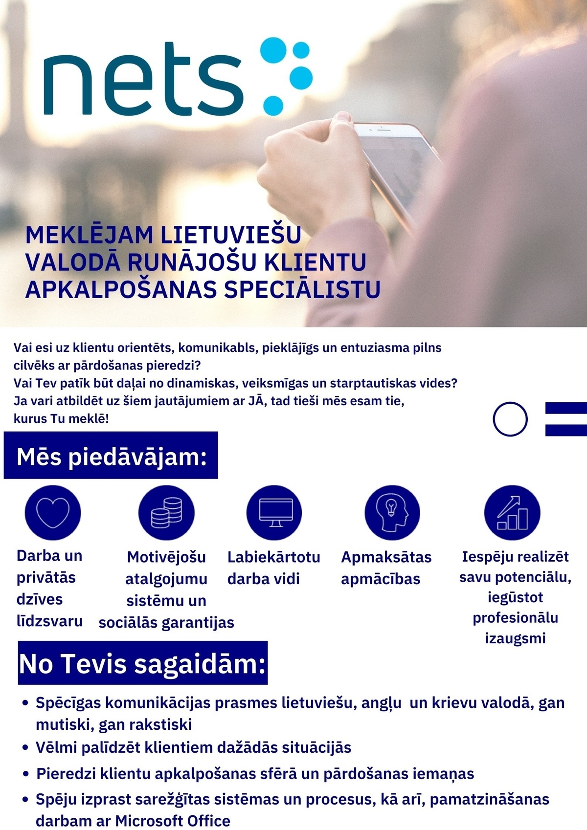 Transcom Worldwide Latvia, SIA Klientu apkalpošanas speciālists(-e) ar lietuviešu valodas zināšanām
