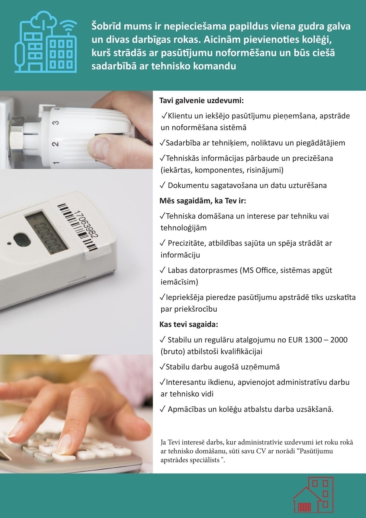 SANO, SIA Pasūtījumu apstrādes speciālists/-e