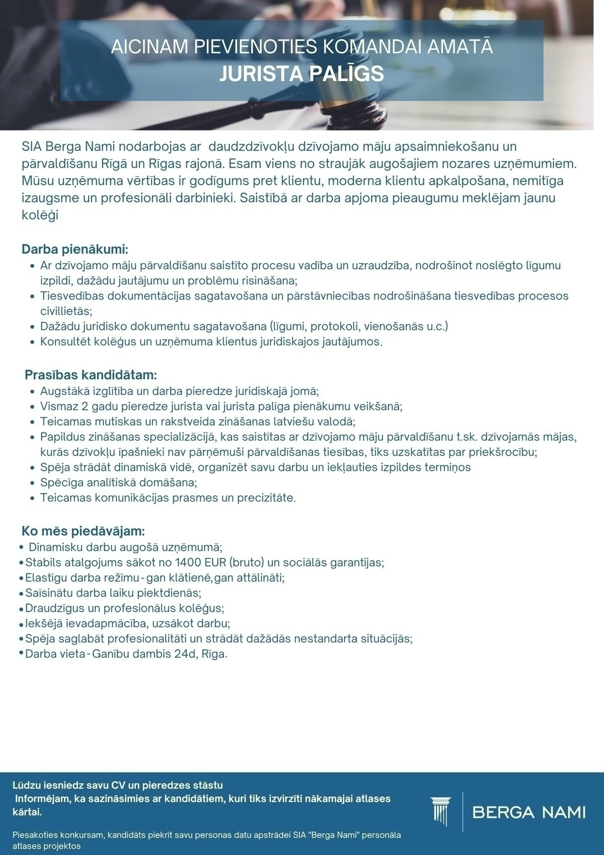 Berga Nami, SIA Jurista palīgs/-dze