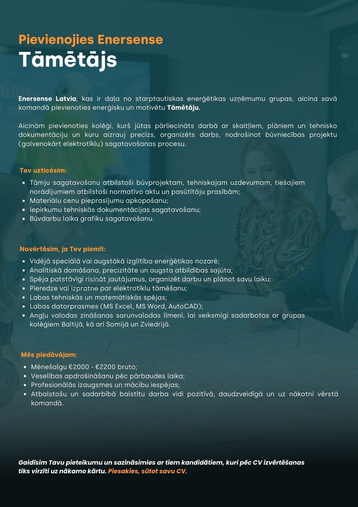 Enersense, SIA Tāmētājs/-a