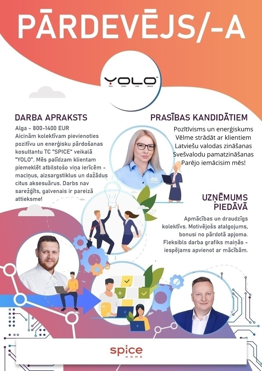 MOBEX LATVIA, SIA Pārdevējs/-a