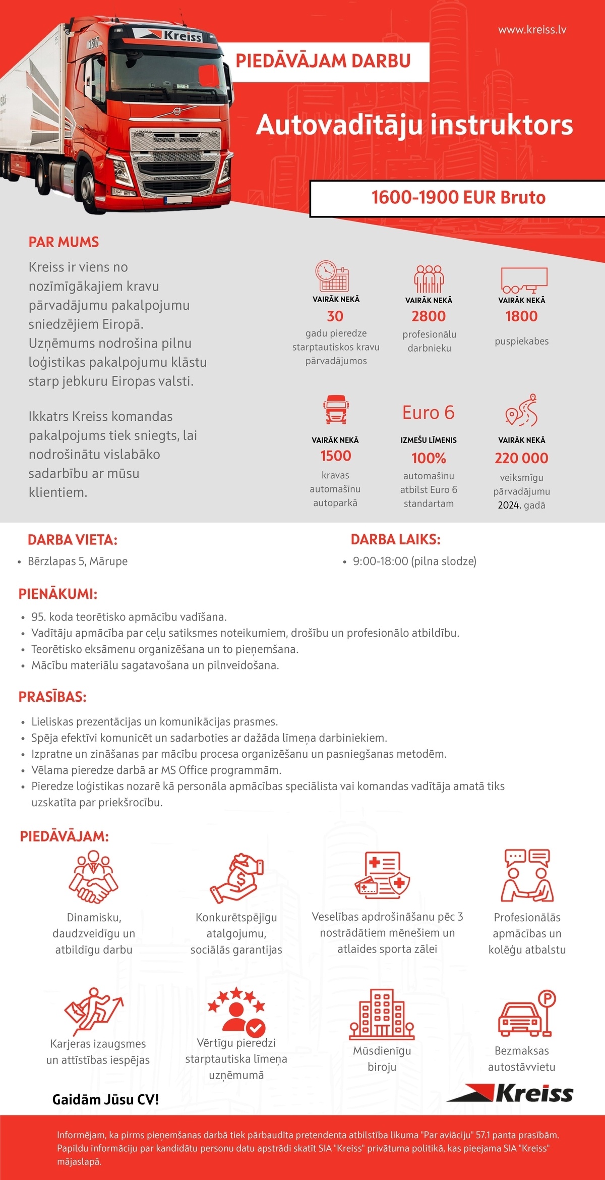 Kreiss, SIA Autovadītāju instruktors