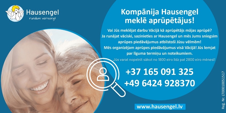 Work'n europe Lietuva, UAB Aprūpētājs/-a (mājas aprūpe)