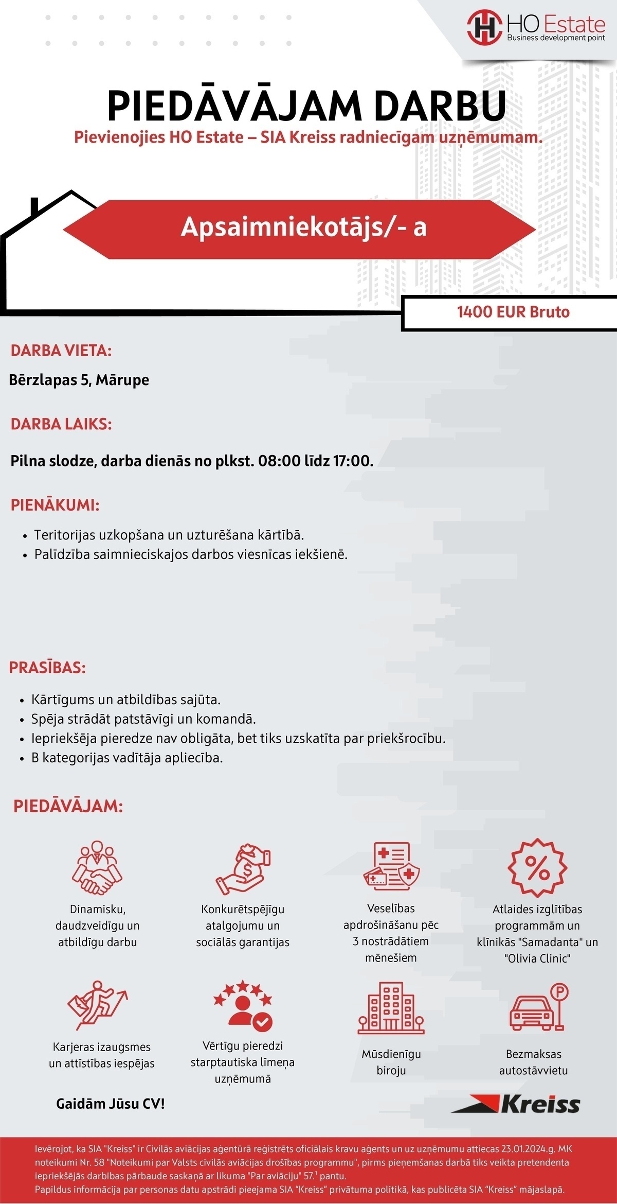 SIA Kreiss Apsaimniekotājs/-a