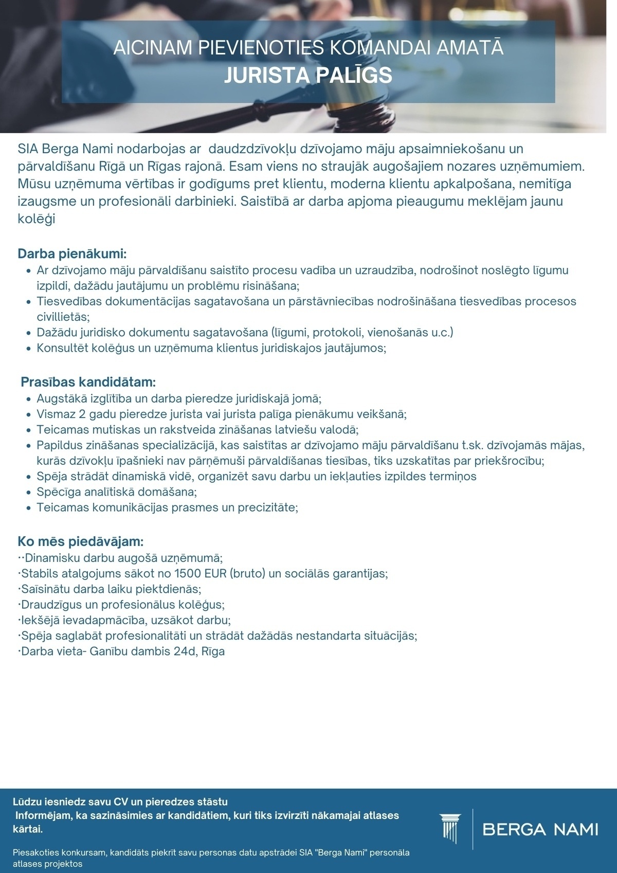 Berga Nami, SIA Jurista palīgs/-dze