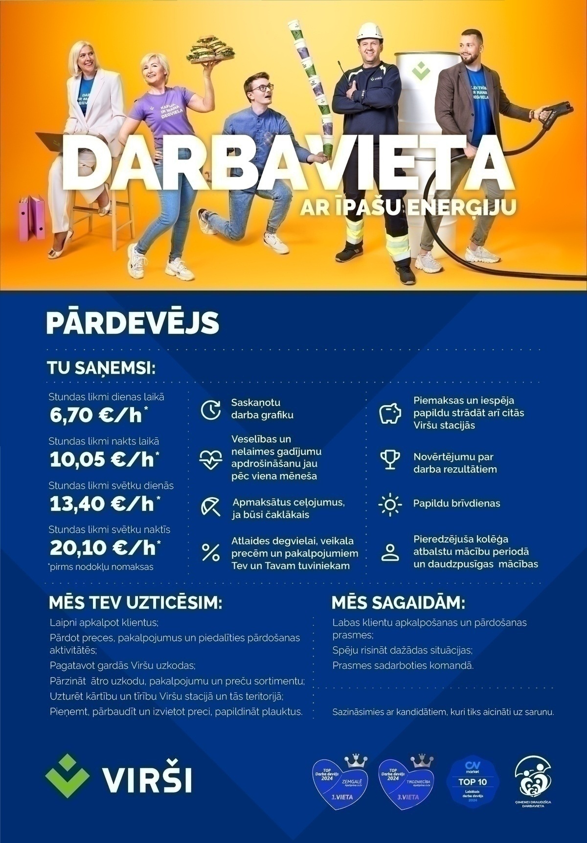 Virši-A, AS Pārdevējs/-a DUS Nākotne