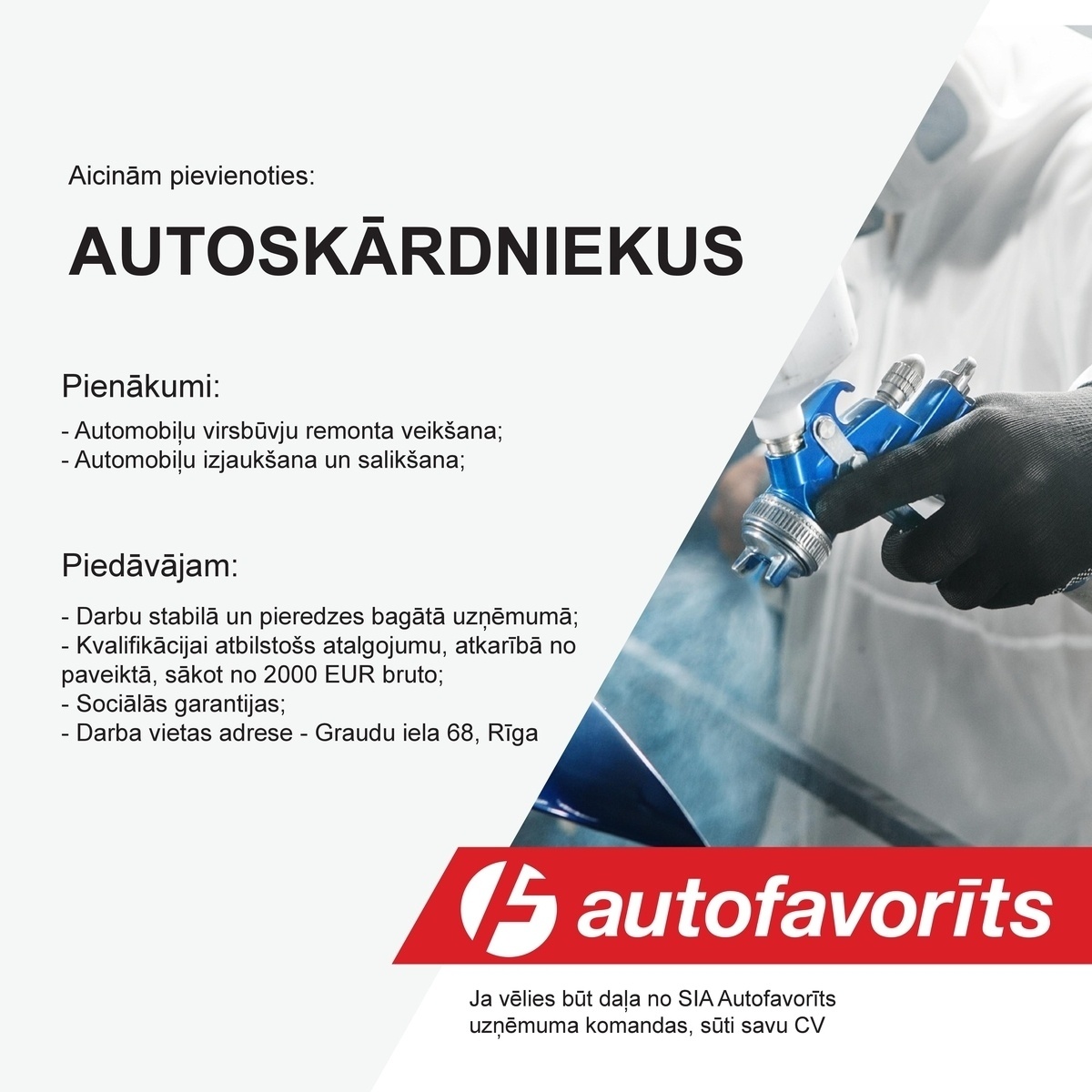 AUTOFAVORĪTS, SIA Autoskārdnieks