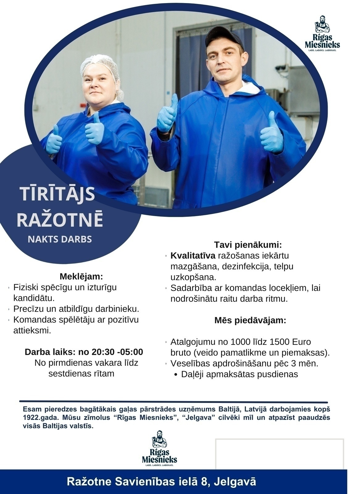Maag Latvija, AS Tīrītājs/-a