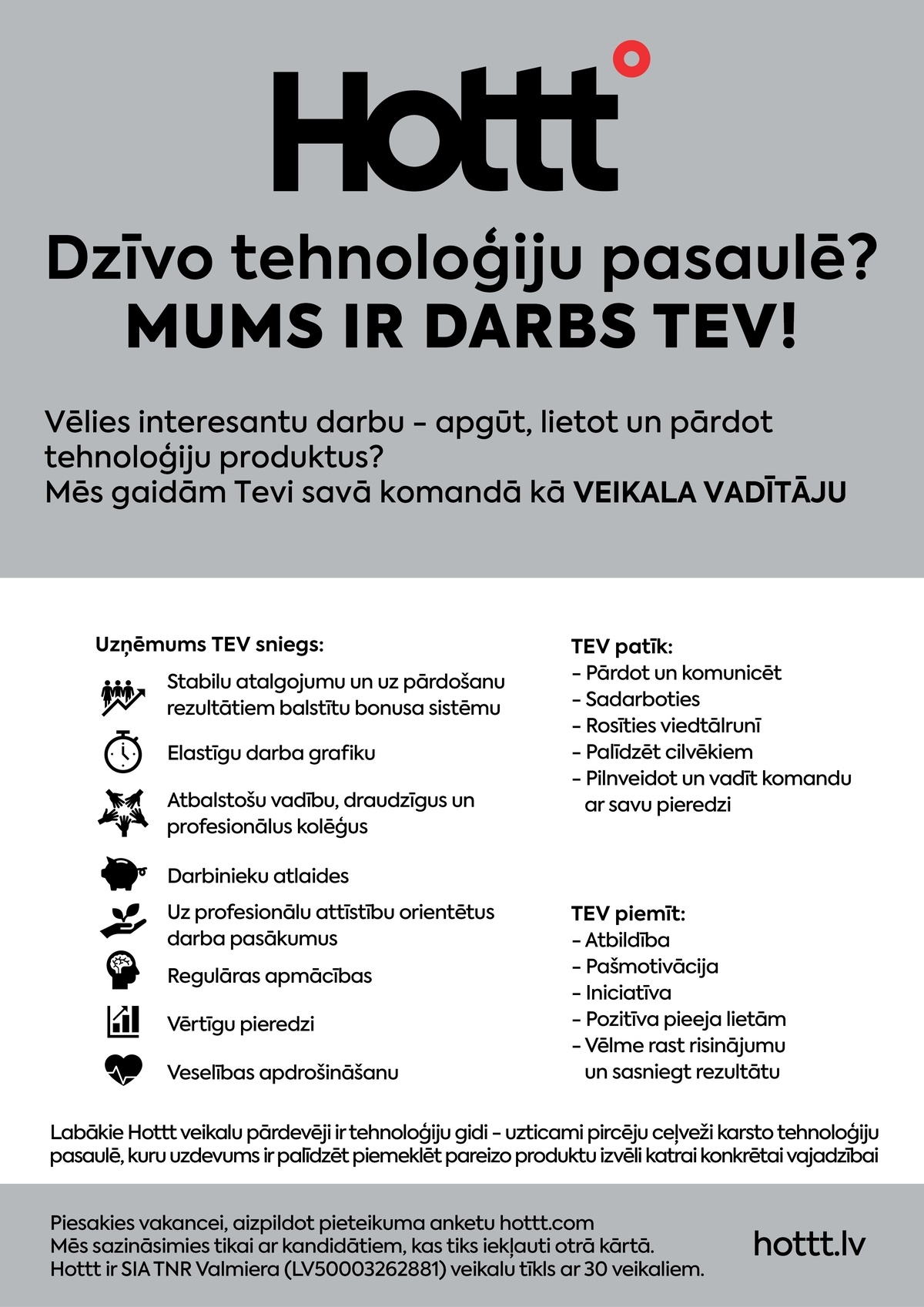 TNR Valmiera, SIA Veikala vadītājs/-a