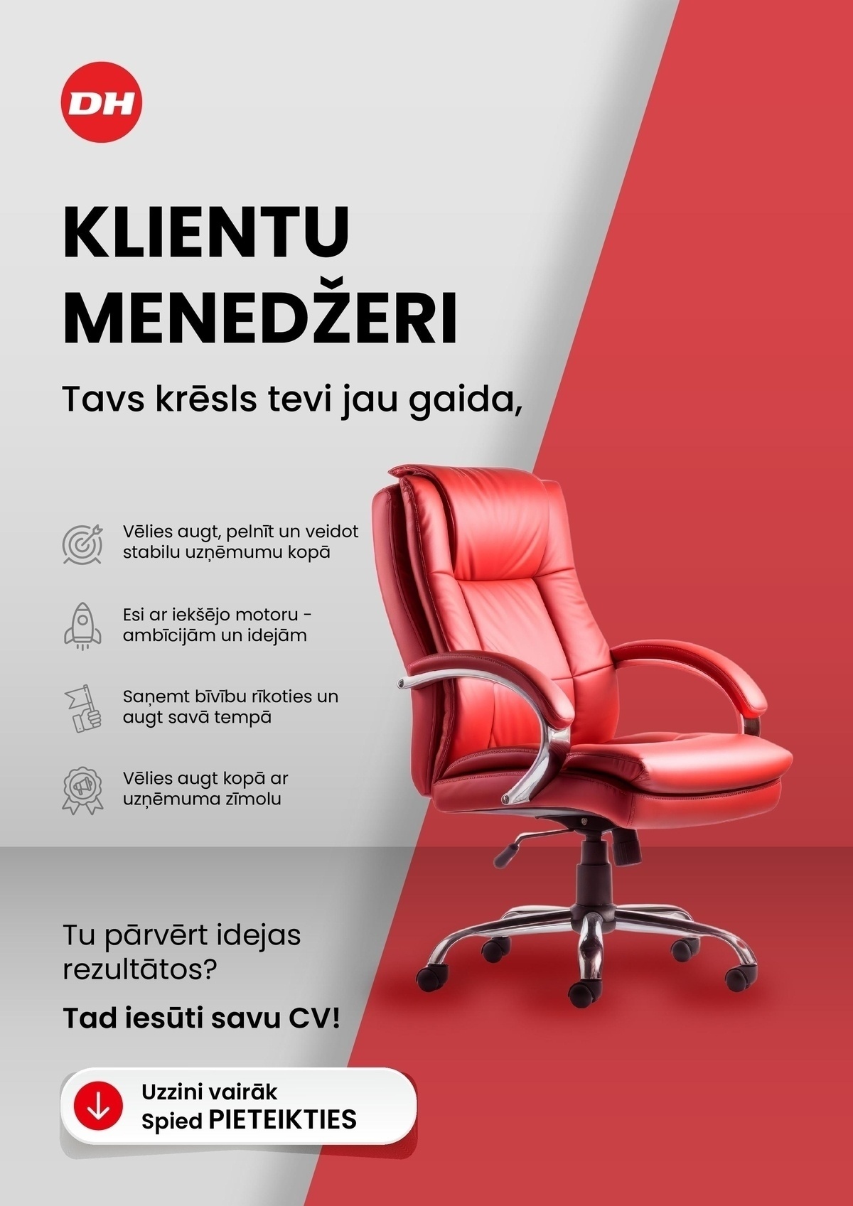 DARDEDZE HOLOGRĀFIJA, SIA Klientu menedžeris/-e