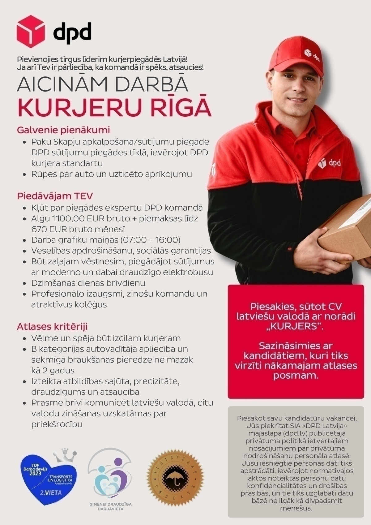 DPD Latvija, SIA Kurjers/-e