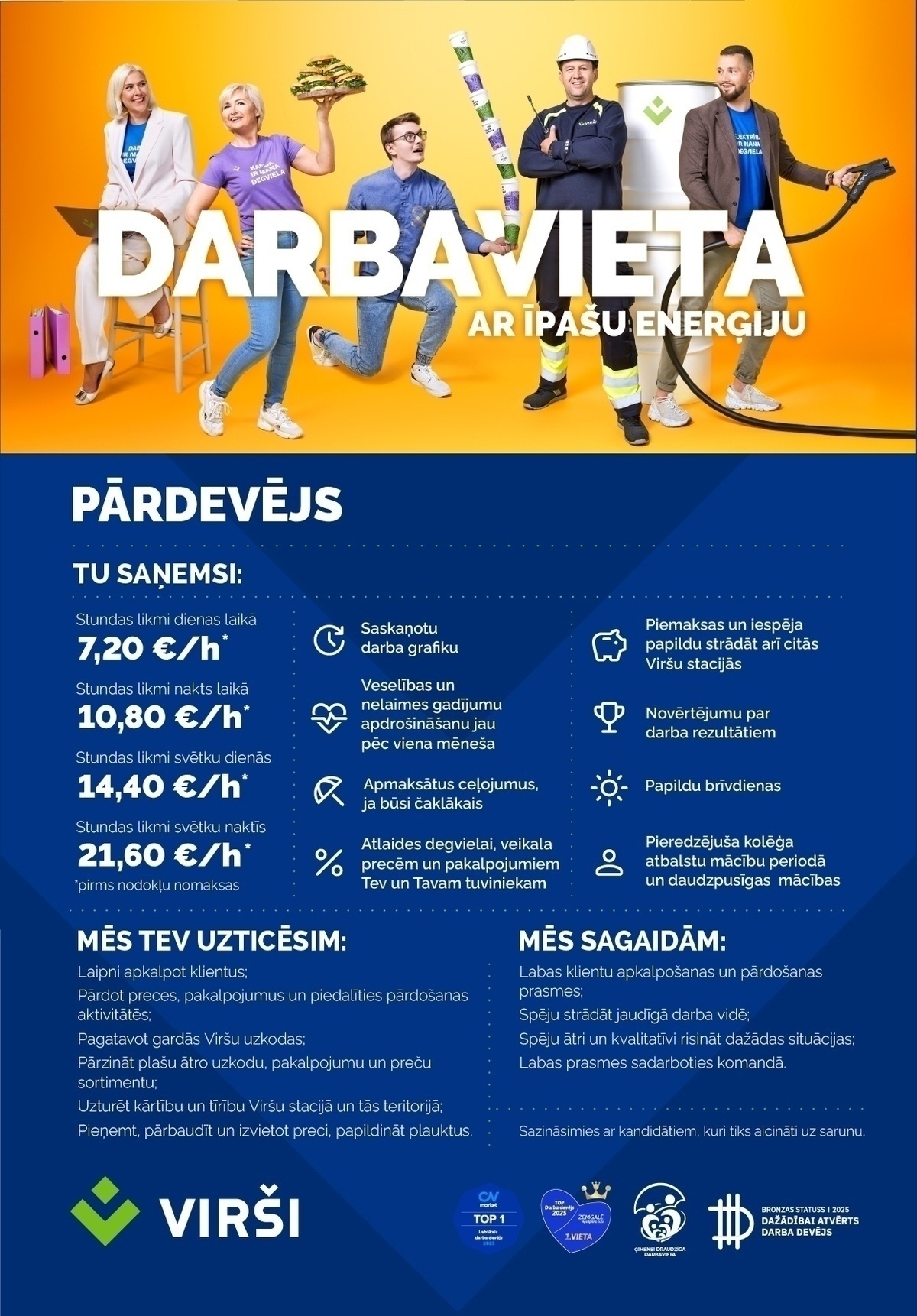 Virši-A, AS Pārdevējs/-a DUS Viskaļi