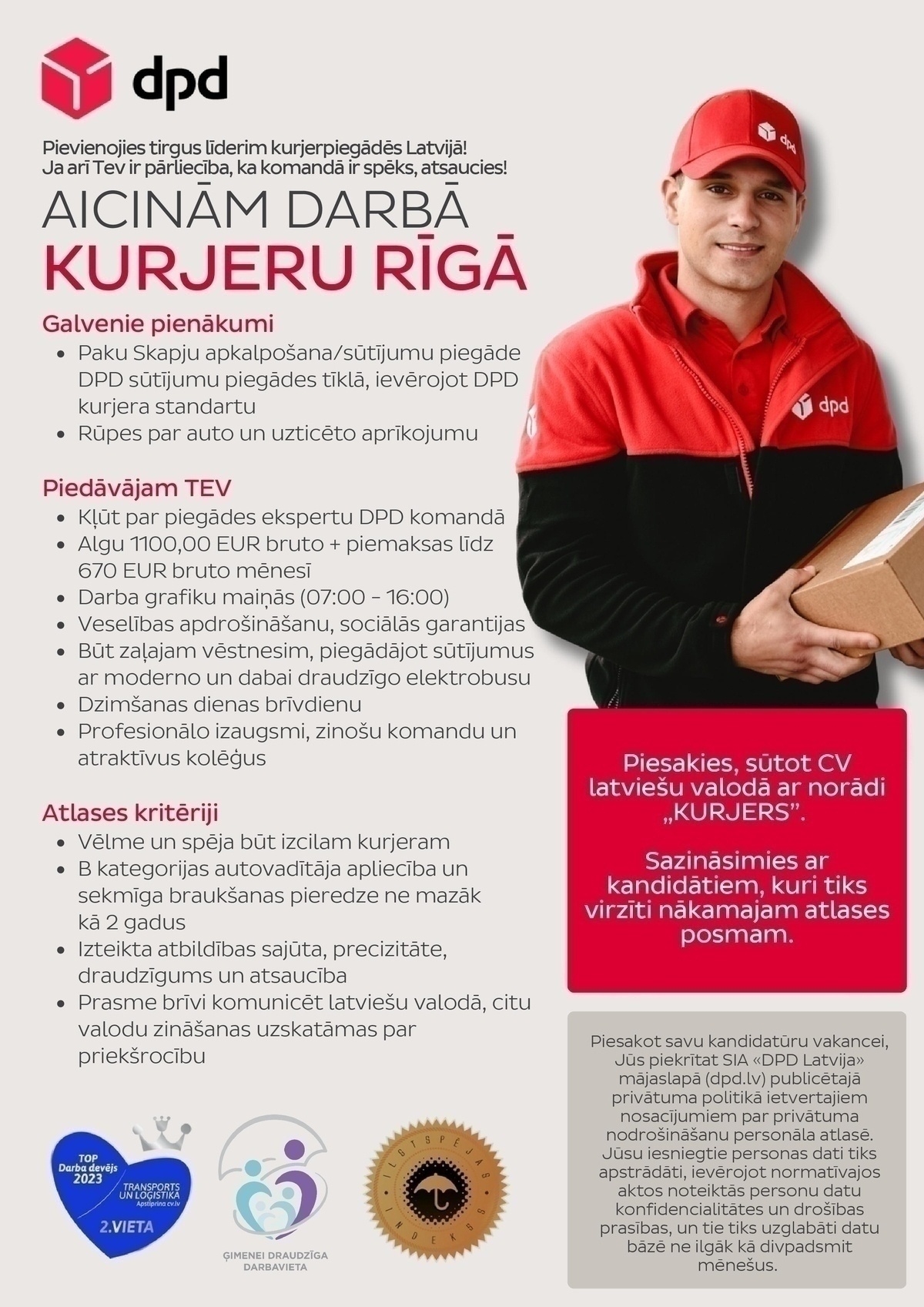 DPD Latvija, SIA Kurjers/-e