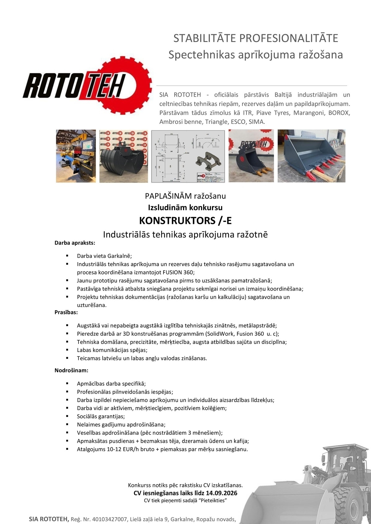 Rototeh, SIA Konstruktors/-e
