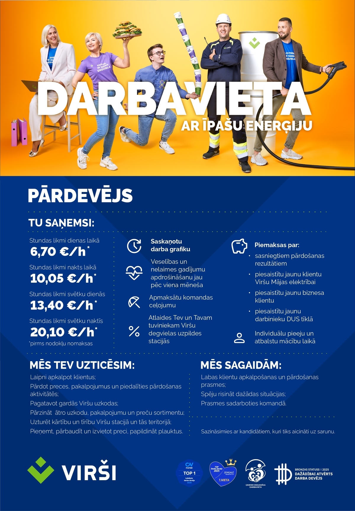Virši-A, AS Pārdevējs/-a DUS Aknīste